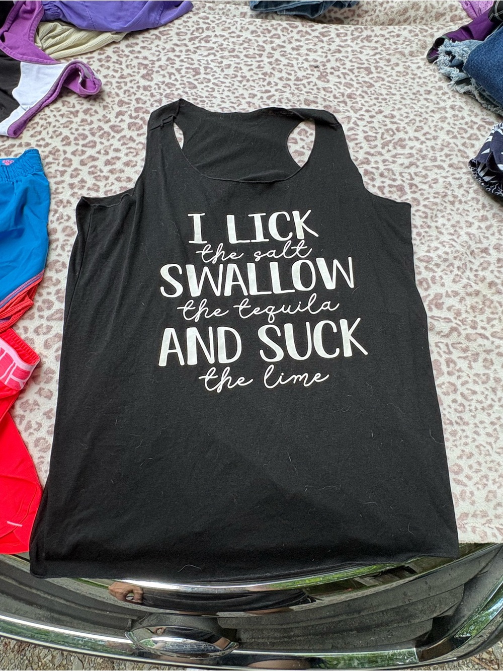 Subversive Women’s Black Graphic Tank Top Size XL